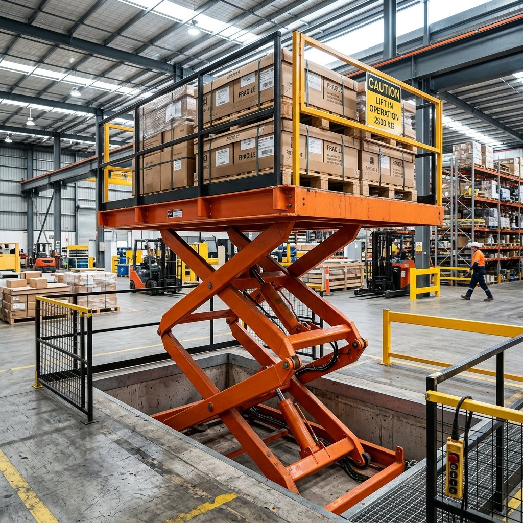 Heavy Duty Scissor Lift Table Factory India